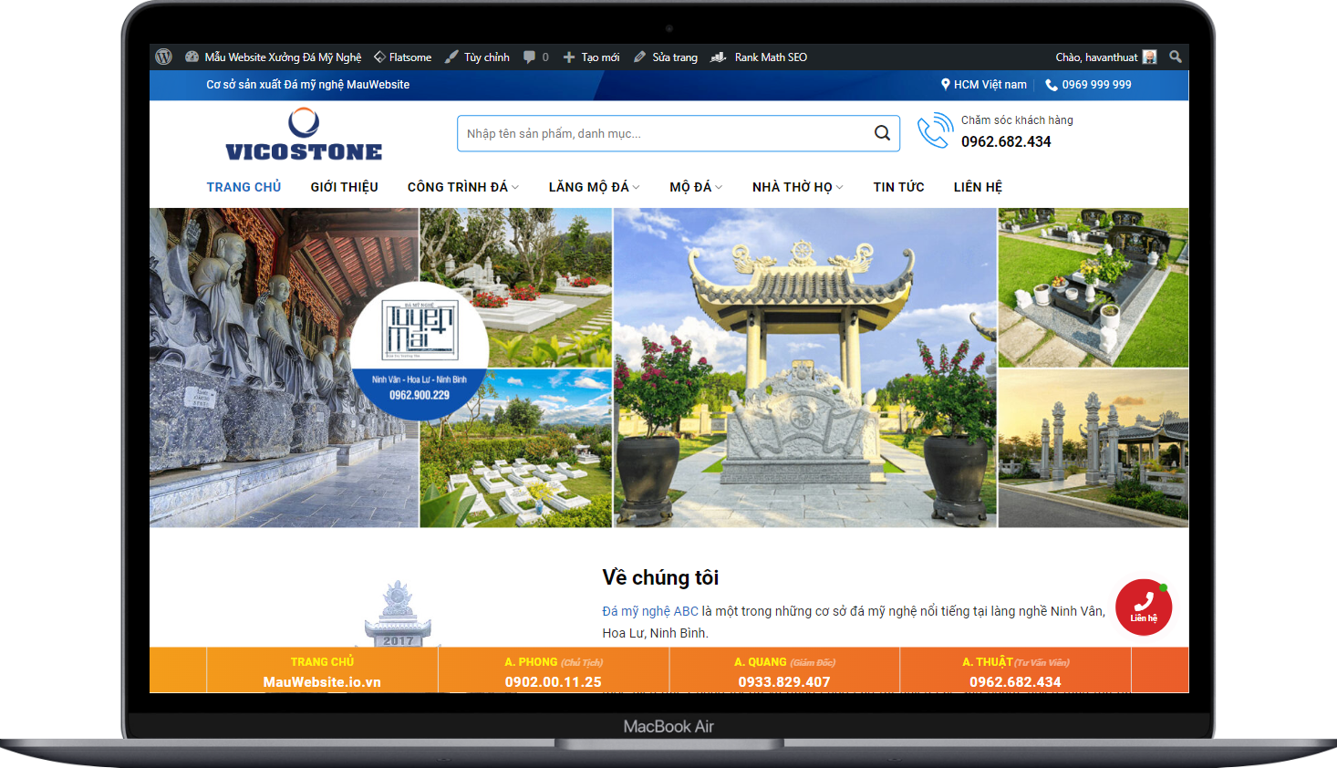 ShoppingWeb  Giới thiệu Xưởng Đá Mỹ Nghệ