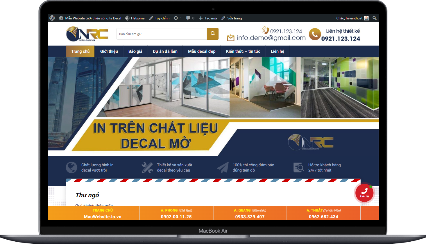 ShoppingWeb  Giới thiệu Dịch vụ dán Decal