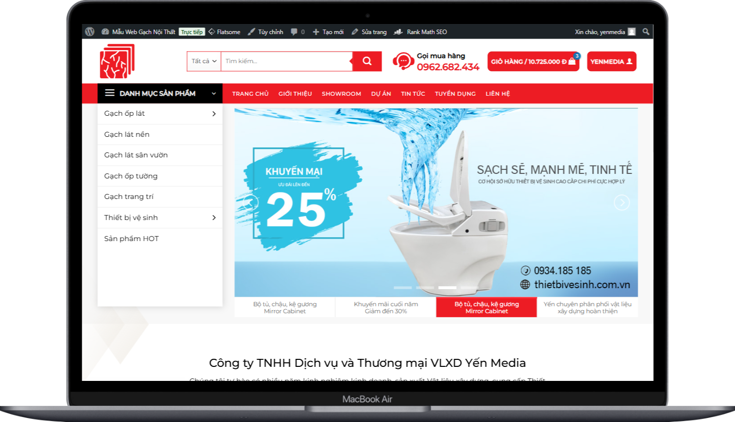 ShoppingWeb  bán gạch lát nền, ốp lát cao cấp