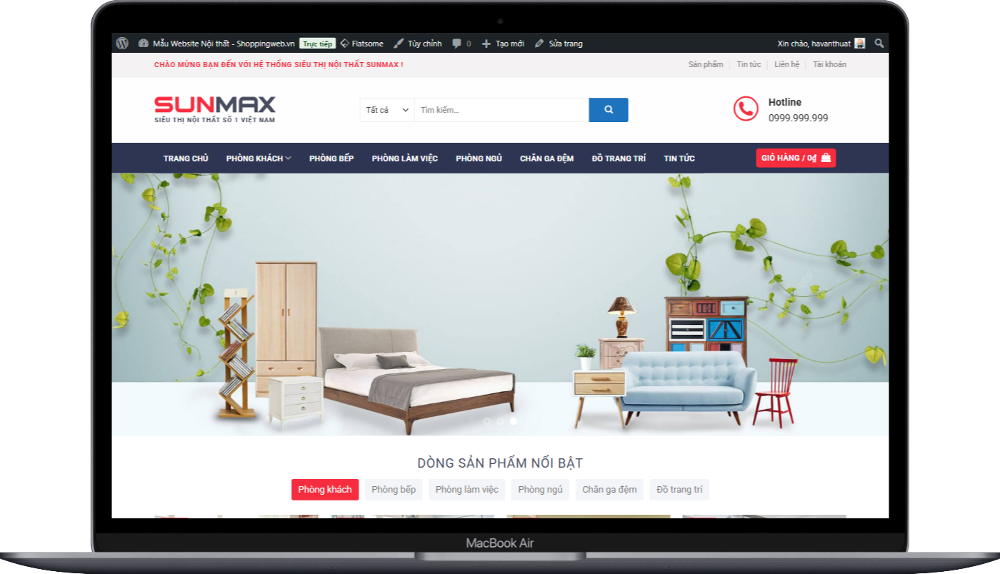 ShoppingWeb  cửa hàng bán đồ nội thất gỗ